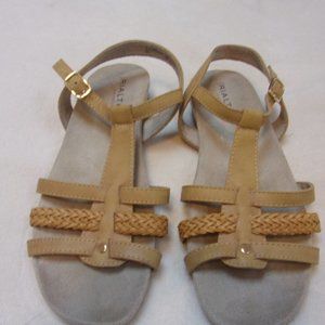 Rialto Comfort Tan Sandals 8M